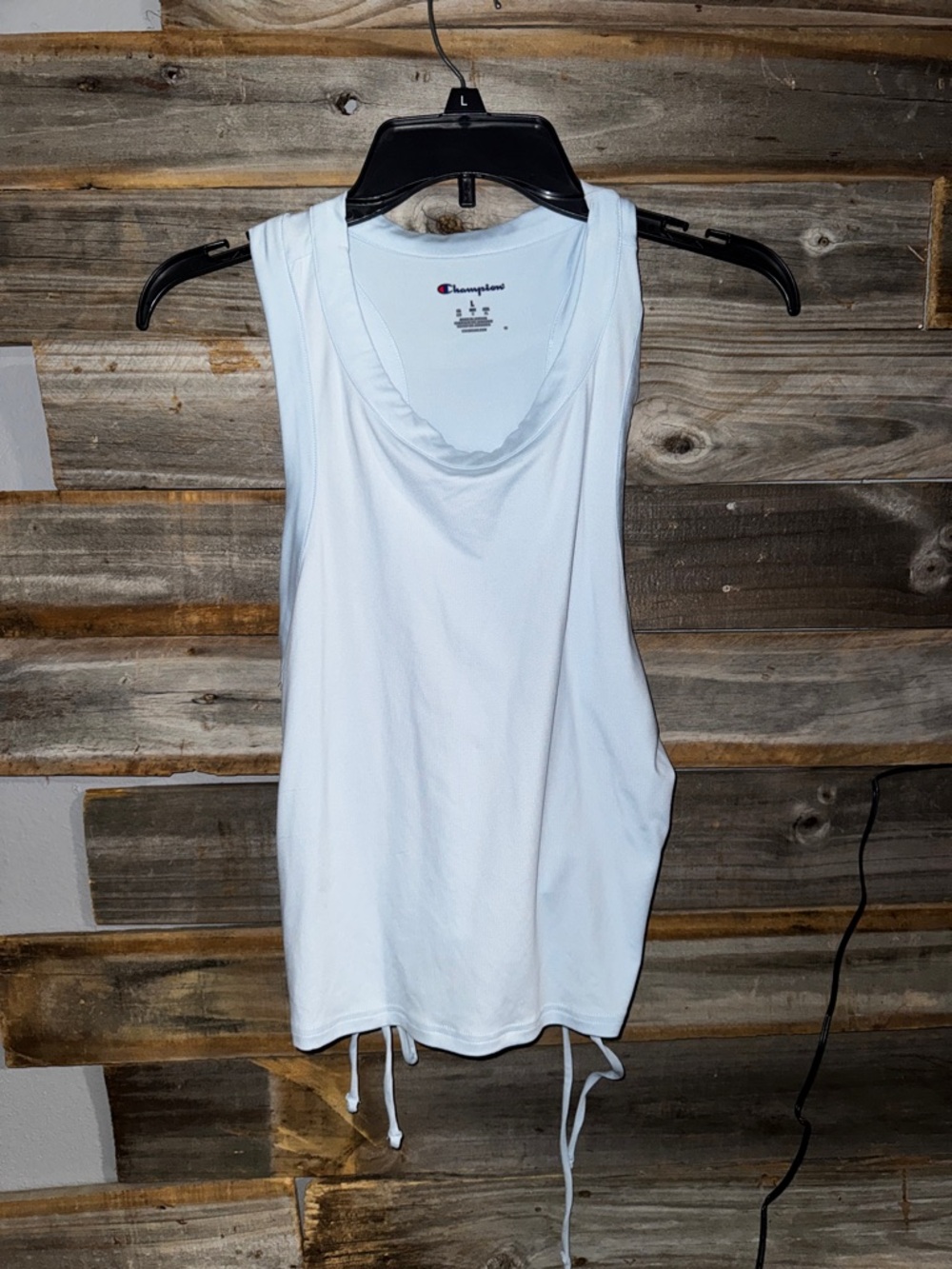 Champion- women’s tank top- Net- large- baby blue.